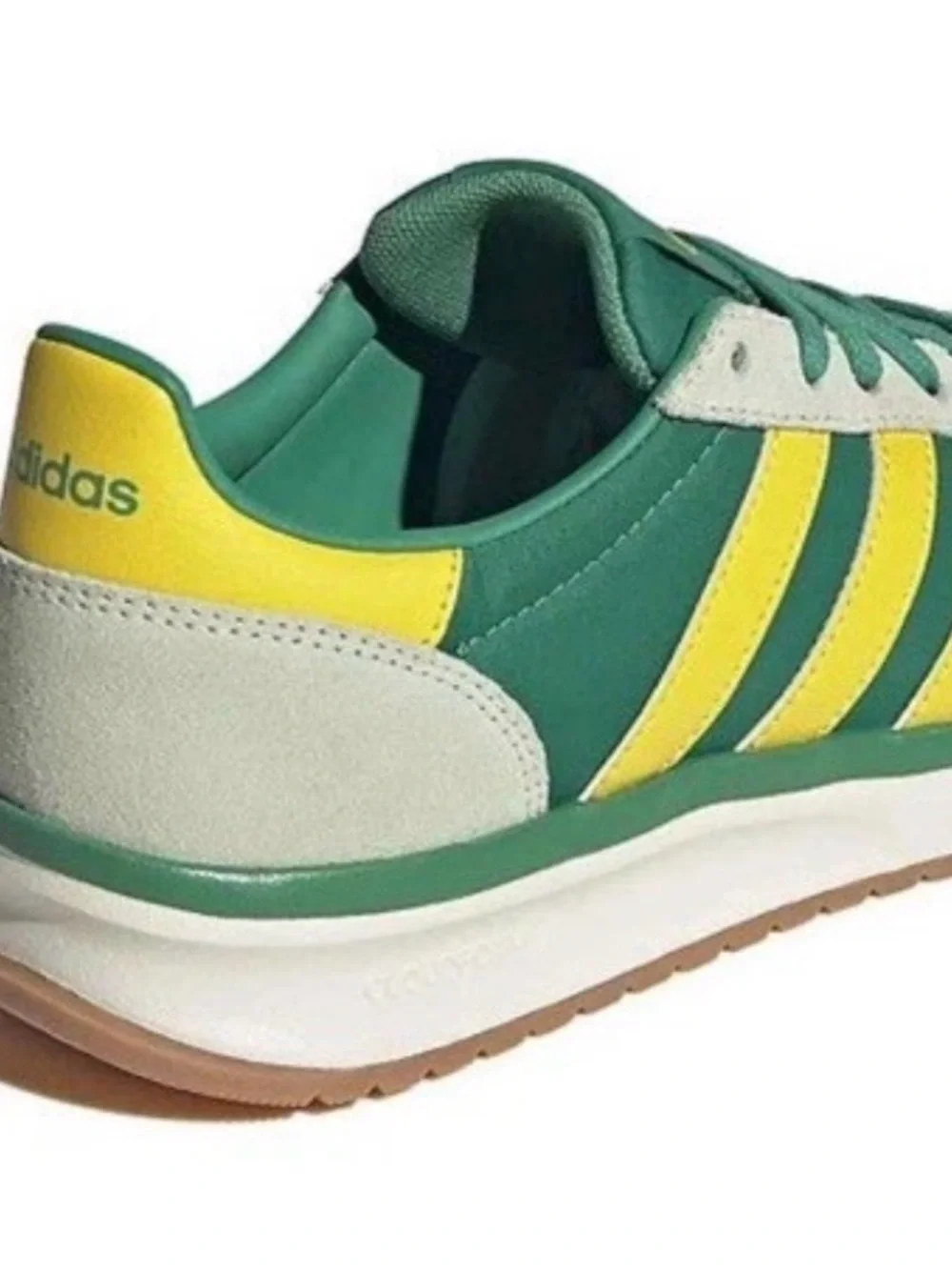Adidas Women’s Green and Yellow Retro Low-Top Sneaker Size 8 New In Box